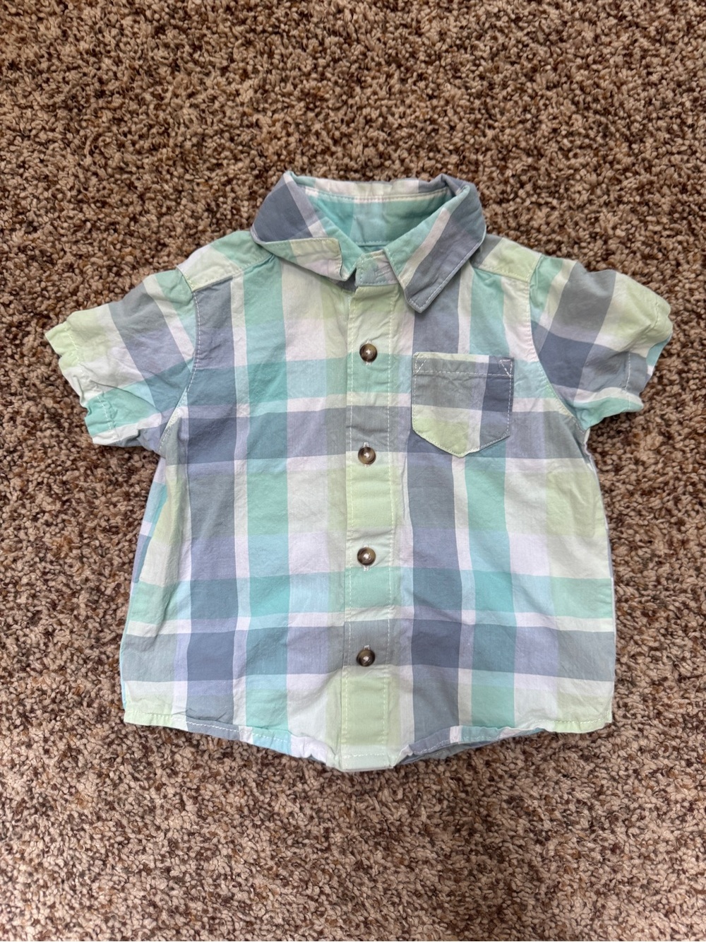 Carter’s Baby Easter Spring Button Up Dress Shirt